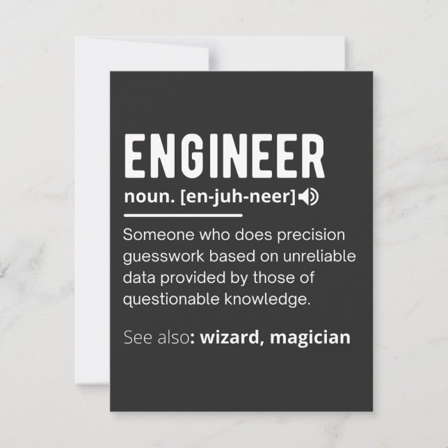 ENGINEER-DEFINITION (Vorderseite)