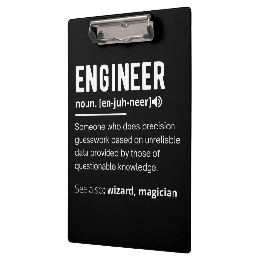 ENGINEER-DEFINITION KLEMMBRETT (Links)