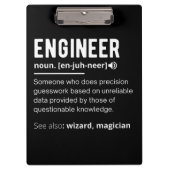 ENGINEER-DEFINITION KLEMMBRETT (Vorderseite)