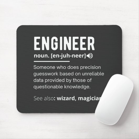 ENGINEER-DEFINITION MOUSEPAD (Mit Mouse)