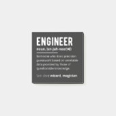ENGINEER-DEFINITION POST-IT KLEBEZETTEL (Vorderseite)