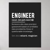 ENGINEER-DEFINITION POSTER (Vorne)
