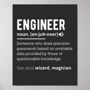 ENGINEER-DEFINITION POSTER