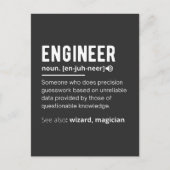 ENGINEER-DEFINITION POSTKARTE (Vorderseite)