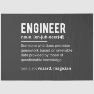 ENGINEER-DEFINITION SEIDENPAPIER