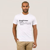 Engineer Definition Shirt - Sarcastic Tech LOL T-S (Vorne ganz)