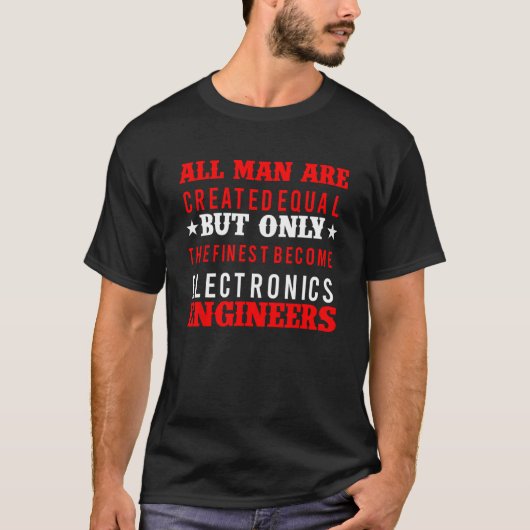 Engineer Engineering Biomedical Electrician Design T-Shirt (Vorderseite)