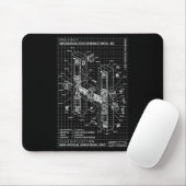 Engineer Engineering Monogram Initial Catal Letter Mousepad (Mit Mouse)