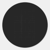 Engineer Engineering Monogram Initial Catal Letter Runder Aufkleber (Vorderseite)