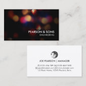 Engineer Engineering Technical Visitenkarte (Vorne/Hinten)