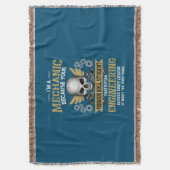 Engineer I Am A Mechanic Engineering Decke (Vorderseite Vertikal)