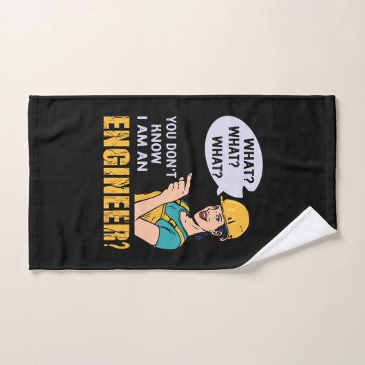 Engineer I Am An Engineer Handtuch (Handtuch)