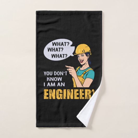 Engineer I Am An Engineer Handtuch (Handtuch)