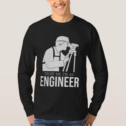 engineer joke    text  humour  engineer T-Shirt (Vorderseite)