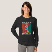 Engineer Master Builder Gebäude Bricks Blocks Con T-Shirt (Vorne ganz)