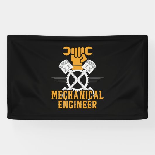 Engineer Mechanical Engineer Banner (Horizontal)