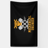Engineer Mechanical Engineer Banner (Vertikal)