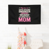 Engineer My Son Is A Super Awesome Engineer Banner (Insitu)