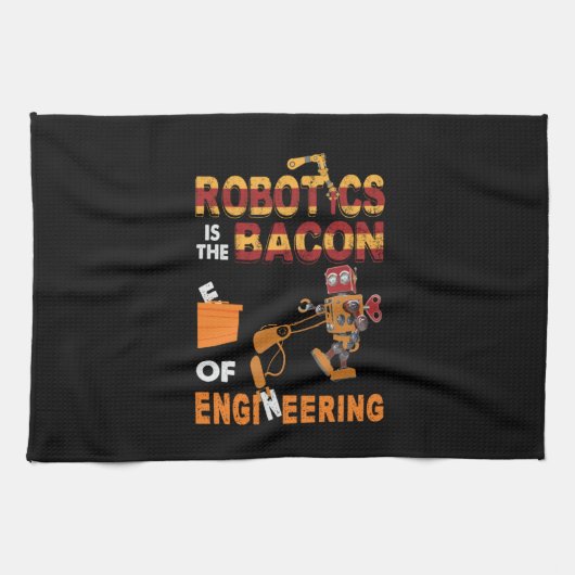 Engineer Robotics Of Engineering Geschirrtuch (Horizontal)