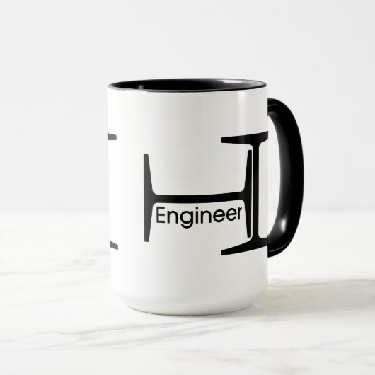 Engineer Steel Beams Tasse (VorderseiteRechts)