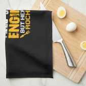 Engineer Super Cool Field Service Engineer Geschirrtuch (Viertel Falte)