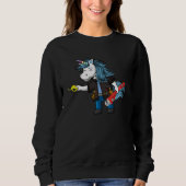 Engineer Unicorn  Engineering Costume Sweatshirt (Vorderseite)