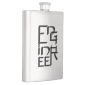 Engineer-Zeichen Flachmann (Rechts)