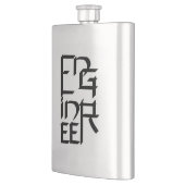 Engineer-Zeichen Flachmann (Links)