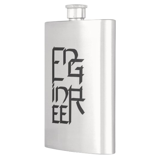 Engineer-Zeichen Flachmann (Links)