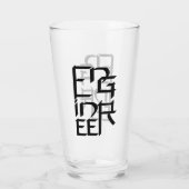 Engineer-Zeichen Glas (Rückseite)