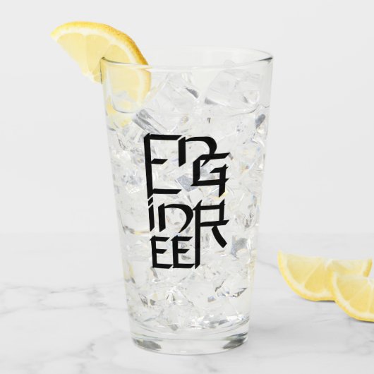 Engineer-Zeichen Glas (Vorderseite Ice)