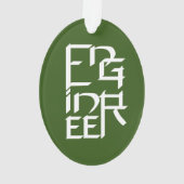 Engineer-Zeichen Ornament (Rückseite)