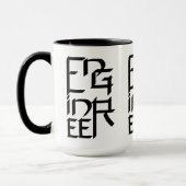Engineer-Zeichen Tasse (Links)