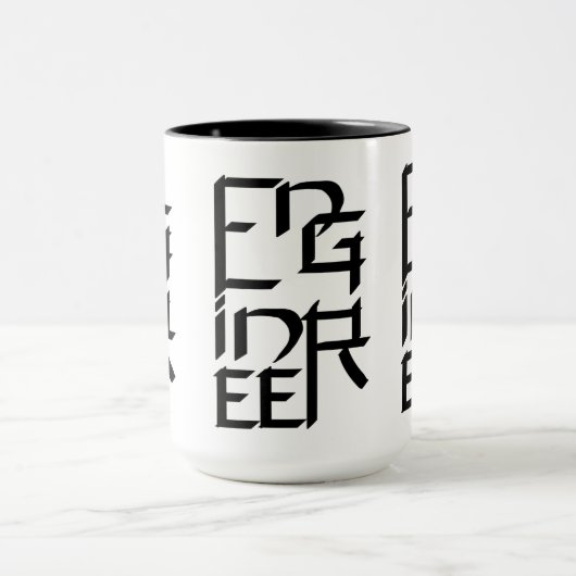 Engineer-Zeichen Tasse (Zentrum)