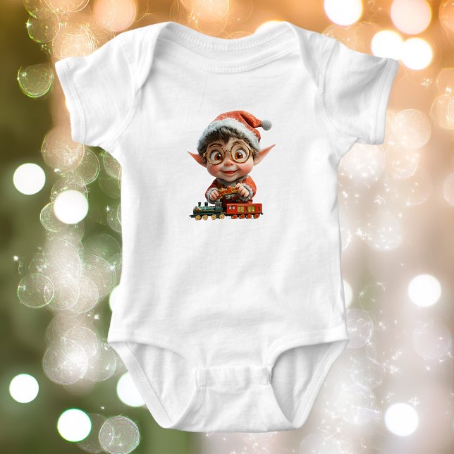 Engineering Baby Christmas Elf Baby Bodysuit Baby Strampler (Von Creator hochgeladen)
