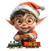 Engineering Baby Christmas Elf Keramik Ornament