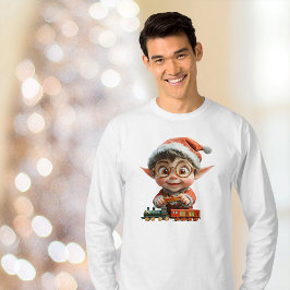 Engineering Baby Christmas Elf Men's T-Shirt