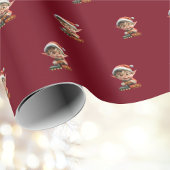 Engineering Baby Christmas Elf Wrapping Paper Geschenkpapier