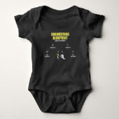 Engineering Blueprint Duct Tape Engineers Baby Strampler (Vorderseite)