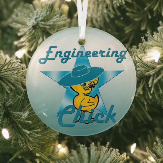 Engineering Chick #7 Ornament Aus Glas (InSitu)