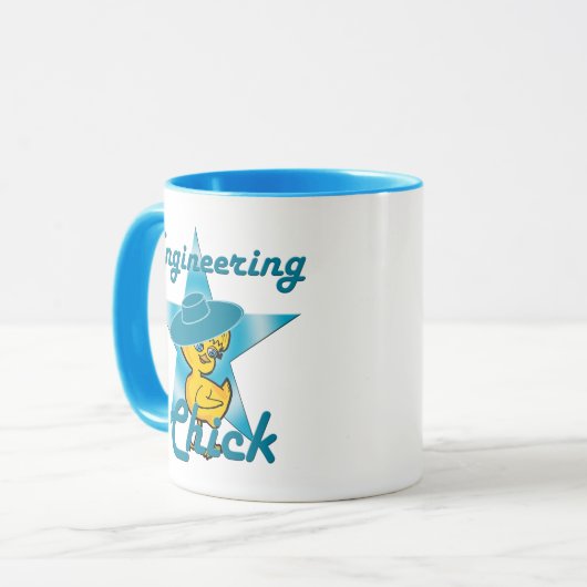 Engineering Chick #7 Tasse (Vorderseite Links)