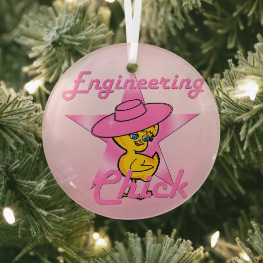 Engineering Chick #8 Ornament Aus Glas (InSitu)