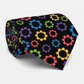 Engineering Colorful Geber Krawatte (Gerollt)