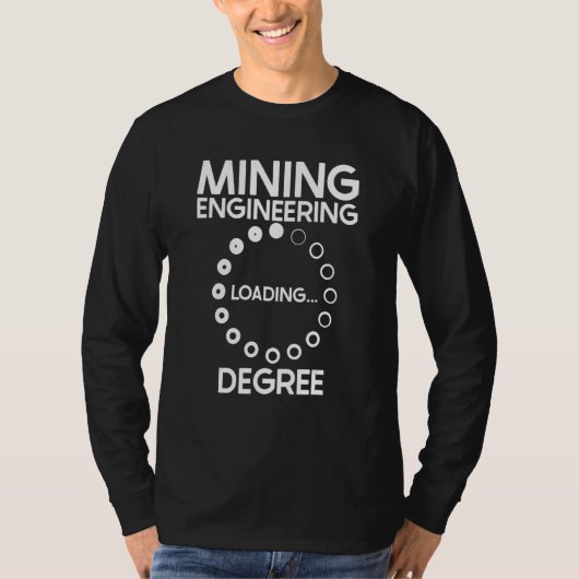 Engineering Degree Civil  Aerospace Mining Enginee T-Shirt (Vorderseite)