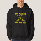 Engineering Flowchart Engineer Hoodie (Vorderseite)