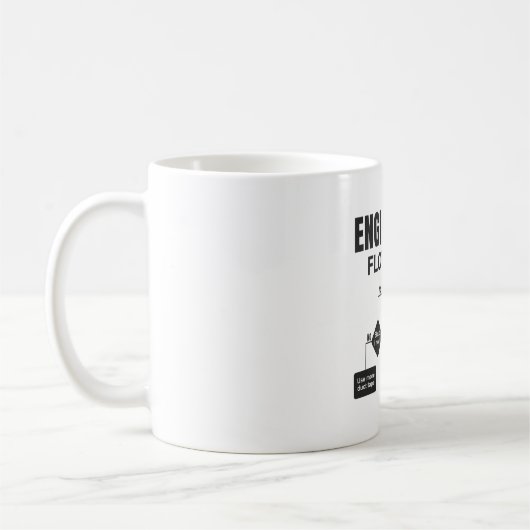 Engineering Flowchart Engineer Kaffeetasse (Links)