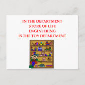 ENGINEERING-Geschenke Postkarte (Vorderseite)