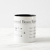 Engineering Gift Tasse - Beam Equations (Mittel)