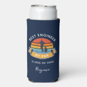 Engineering Graduate Golf Lover Custom Selters Dosenkühler (Seltzer Rückseite)