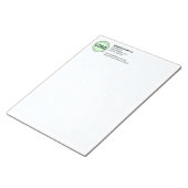Engineering Graph Pad with Company Logo Notizblock (angewinkelt)